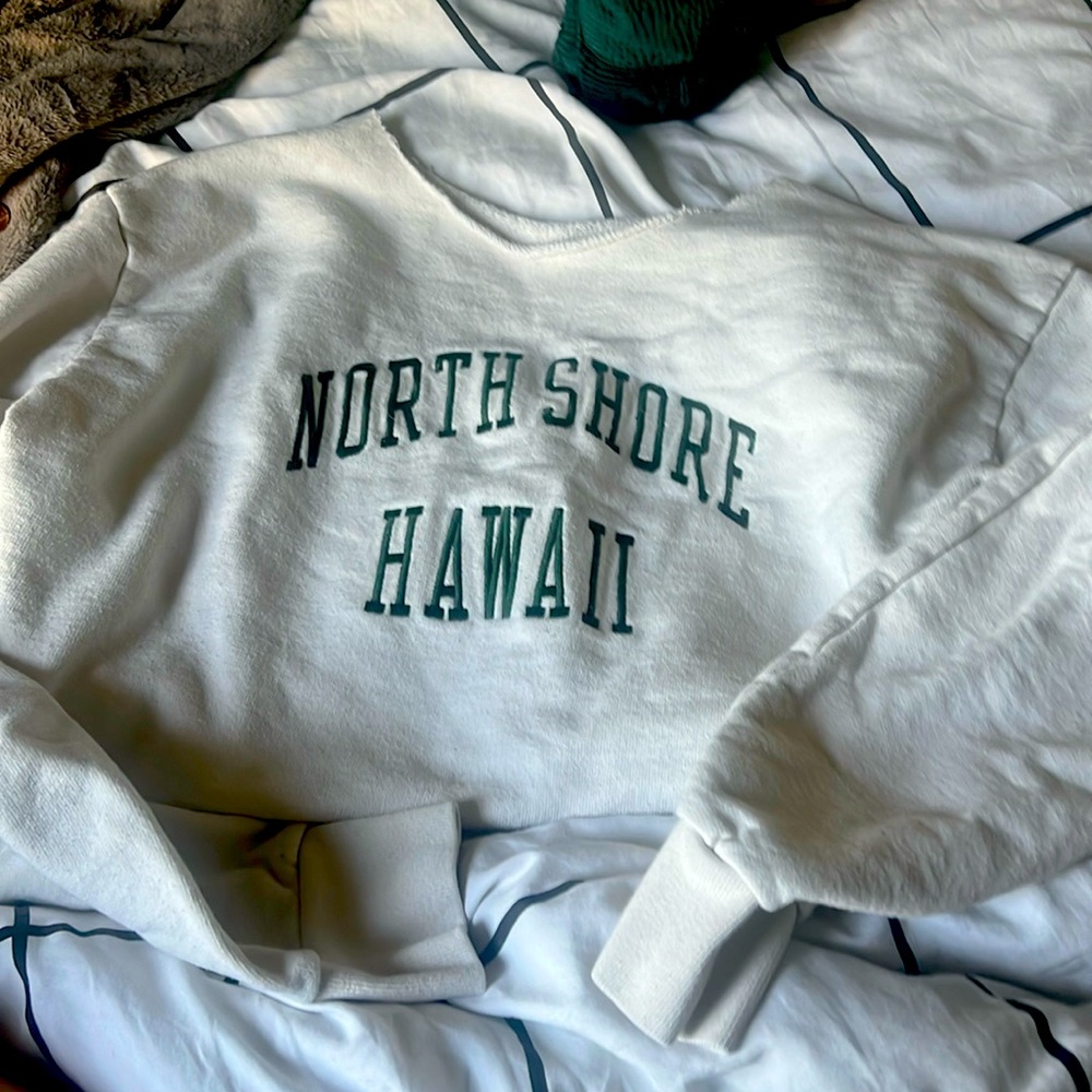 Brandy Melville off the shoulder crewneck